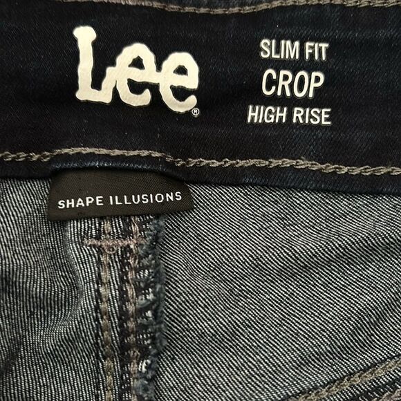 Lee Shape Illusions Size 16 Hi-Rise Skinny Slim Fit  Jeggings  Pull on Jeans - Picture 6 of 7